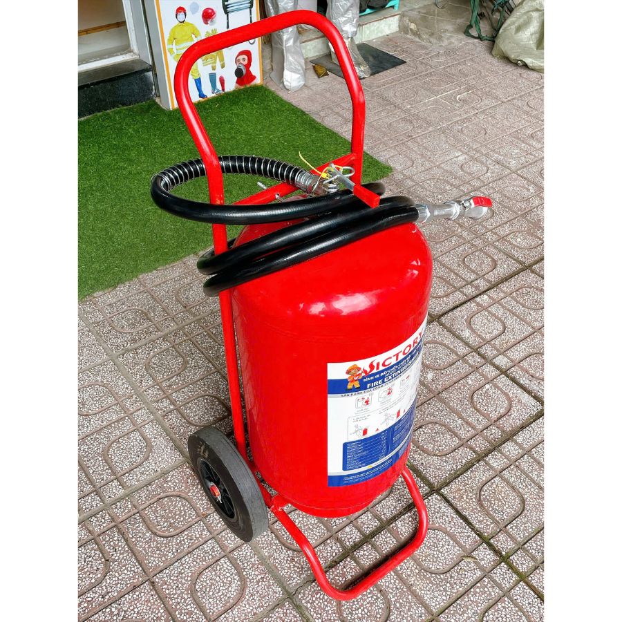 Bình chữa cháy xe đẩy bột ABC 35kg Victory MFTZL35-VIC