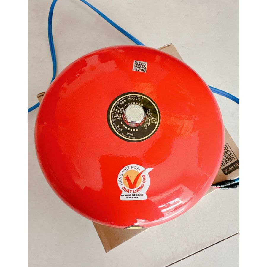 Chuông điện 6 inch 220V - Chuông báo âm thanh lớn