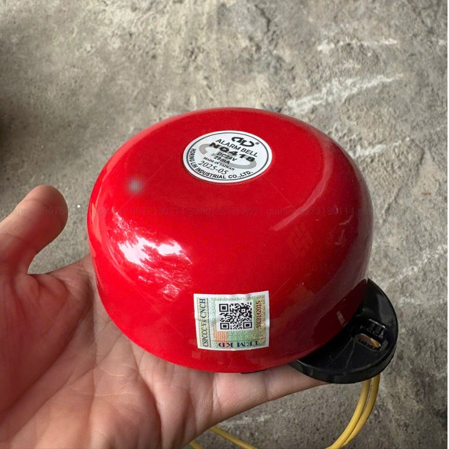Chuông báo cháy 4 inch 24V Horing NQ418 có kiểm định