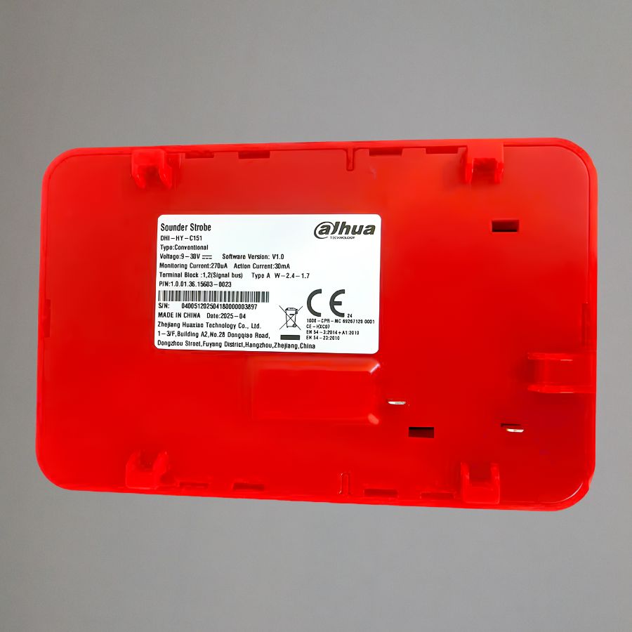 Còi báo cháy kết hợp đèn chớp Dahua DHI-HY-C151 - Hệ thường