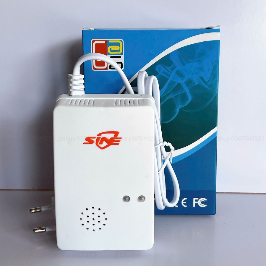 Đầu báo rò rỉ khí gas SINE RA-818 độc lập – Nguồn 220V
