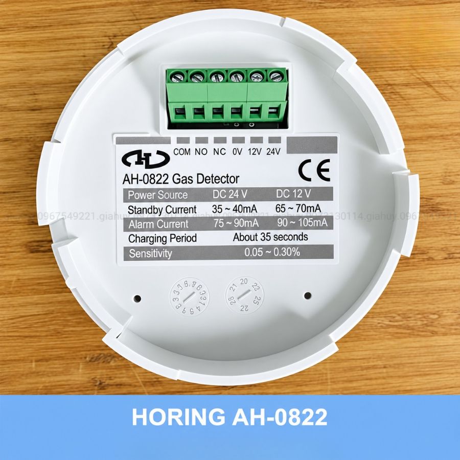 Đầu báo rò khí gasHoring AH-0822-Dùng nguồn 220v&nbsp;