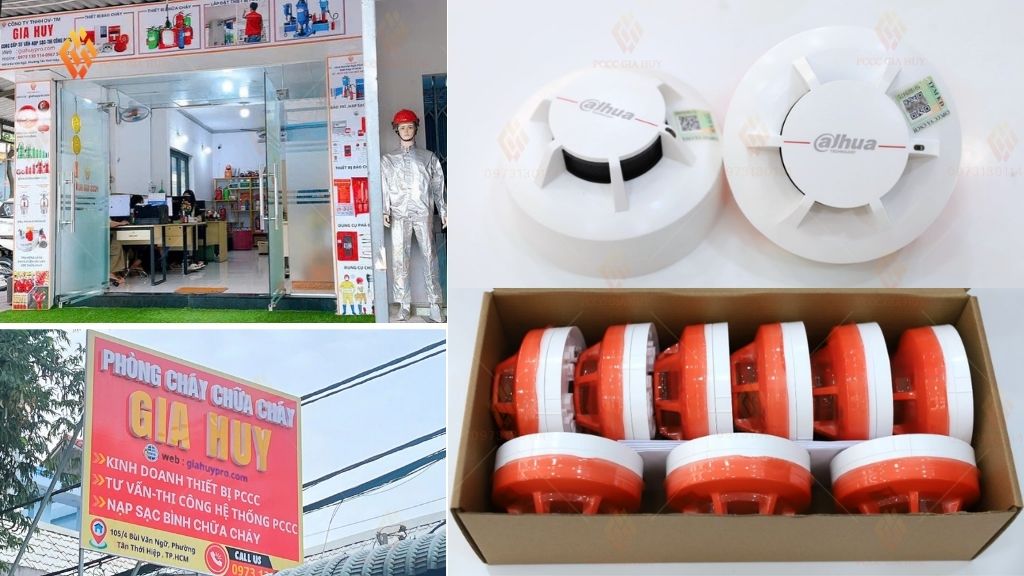 Gia Huy cung cấp đầu báo khói Dahua DHI-HY-C131 có tem kiểm định