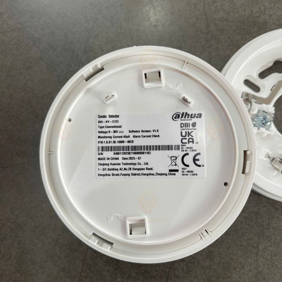 Đầu báo khói thường 2 dây Dahua DHI-HY-C131 có kiểm định&nbsp;