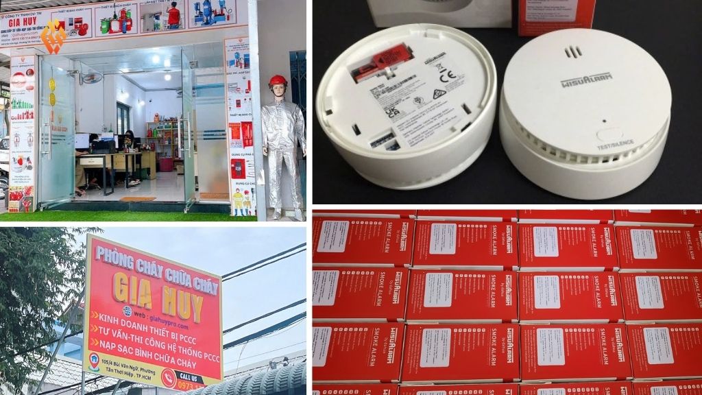 Đầu báo khói Dahua SA20A và các thiết bị PCCC khác luôn có sẵn tại Gia Huy