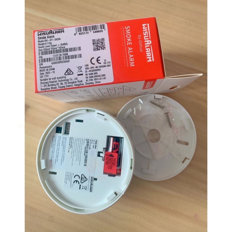 Đầu báo khói độc lập dùng pin Dahua SA20A-Pin 7-10 năm