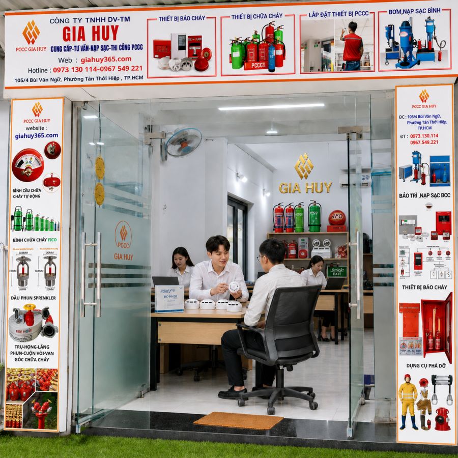 Đầu báo khói quang địa chỉ GST DI-9102E có kiểm định