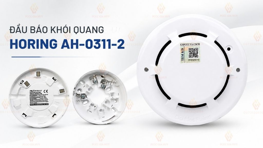 Công dụng của đầu báo khói quang 2 dây Horing AH-0311-2