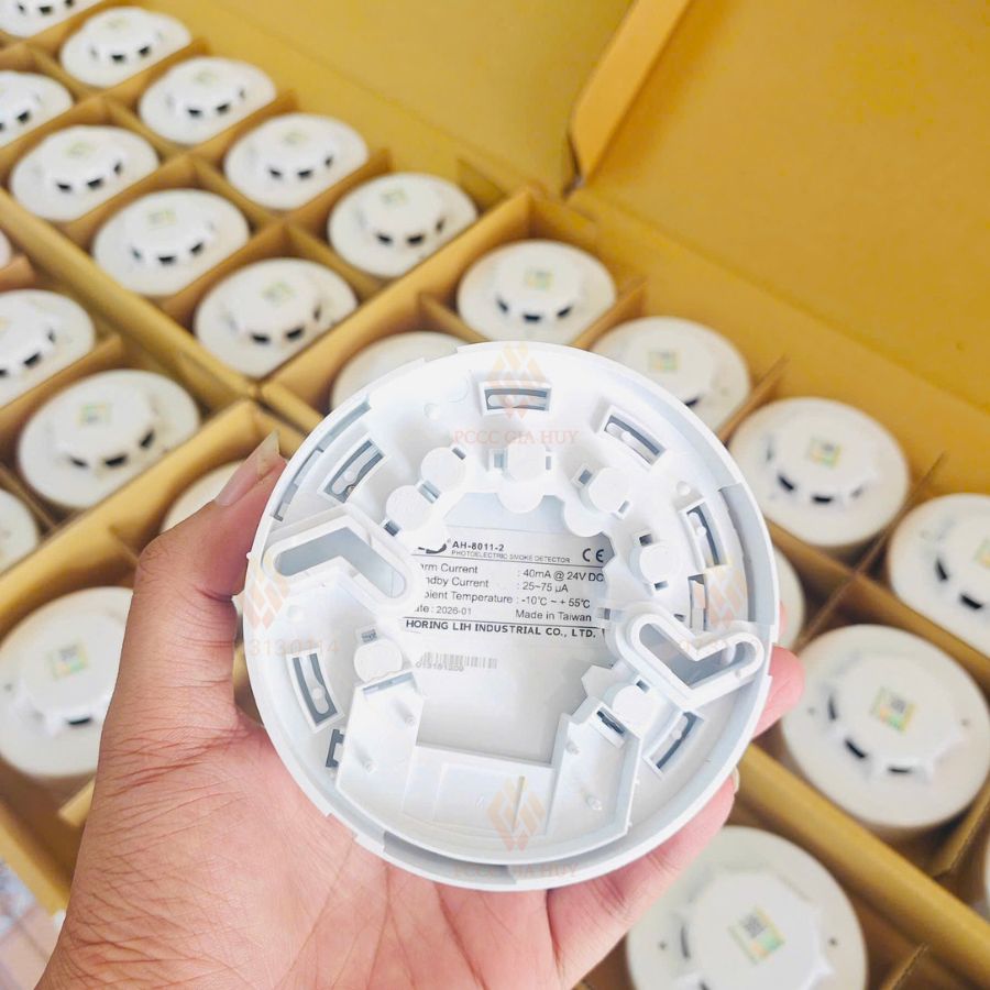 Đầu báo khói quang điện 2 dây Horing AH-8011-2 có kiểm định