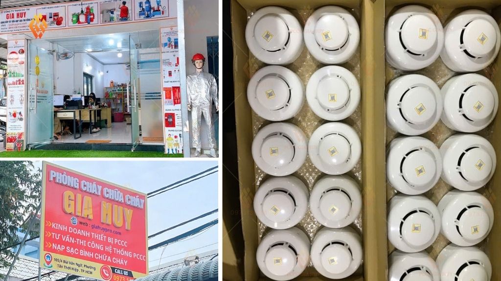 Gia Huy cung cấp đầu báo khói Yunyang YDS-S02 có tem kiểm định
