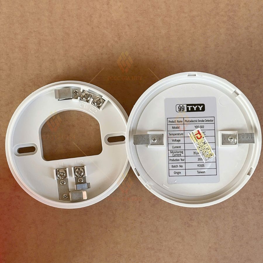 Đầu báo khói quang 24VDC Yunyang YDS-S02 có kiểm định&nbsp;