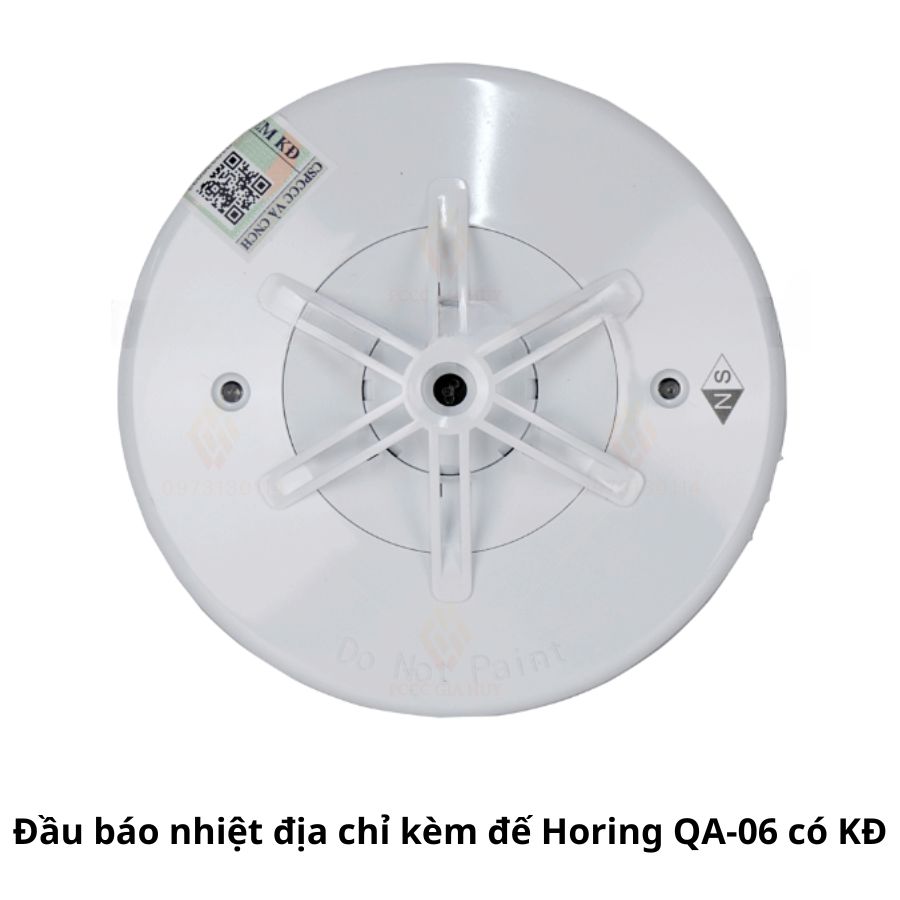 Đầu báo nhiệt cố định địa chỉ Horing QA06 có kiểm định