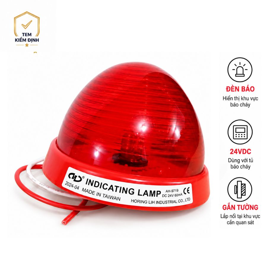 Đèn báo cháy, đèn chỉ thị khu vực Horing AH-9719