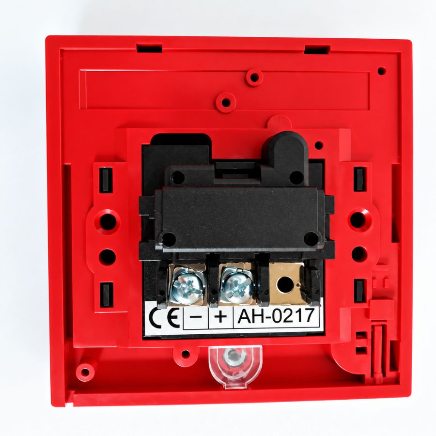 Nút nhấn khẩn vuông bể kính Horing AH-0217–Không nắp bảo vệ