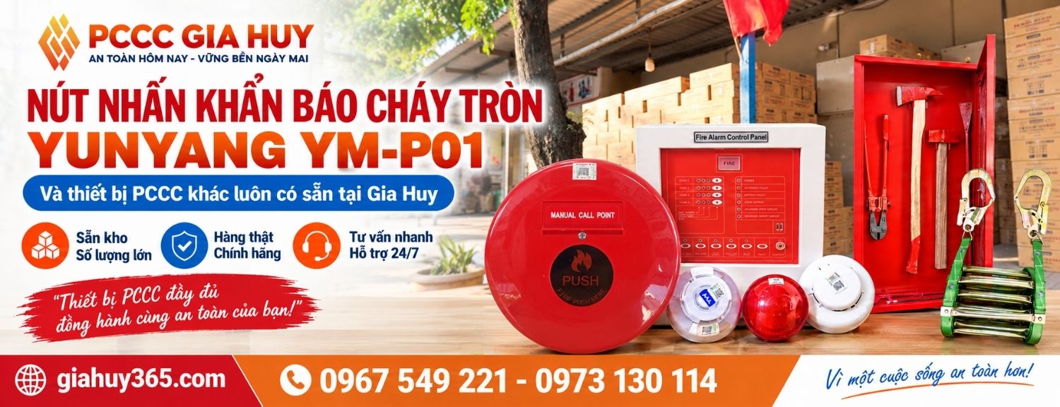 Lắp đặt kiểm tra và bảo trì nút nhấn khẩn Yunyang YM-P01