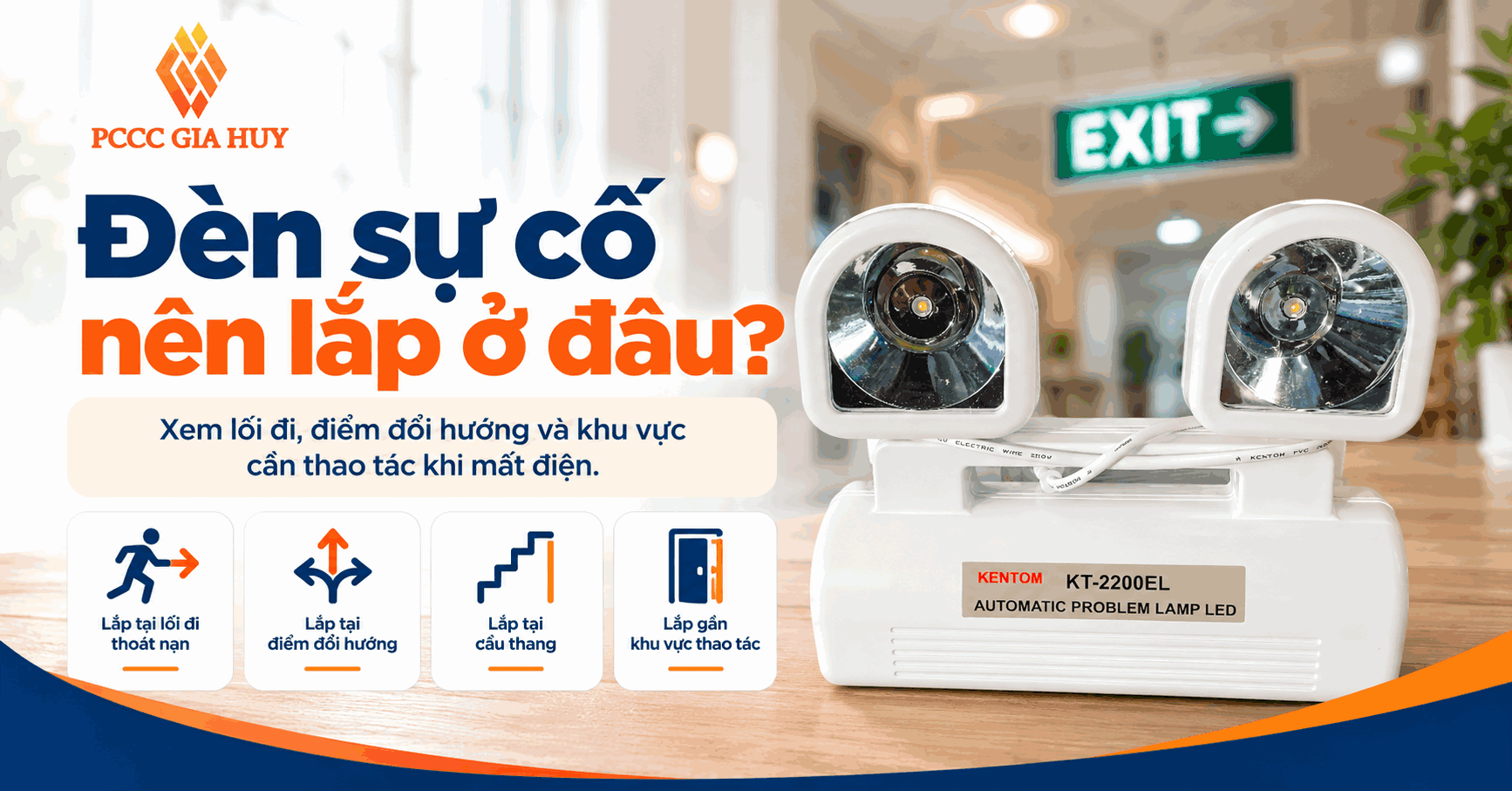 Đèn chiếu sáng sự cố