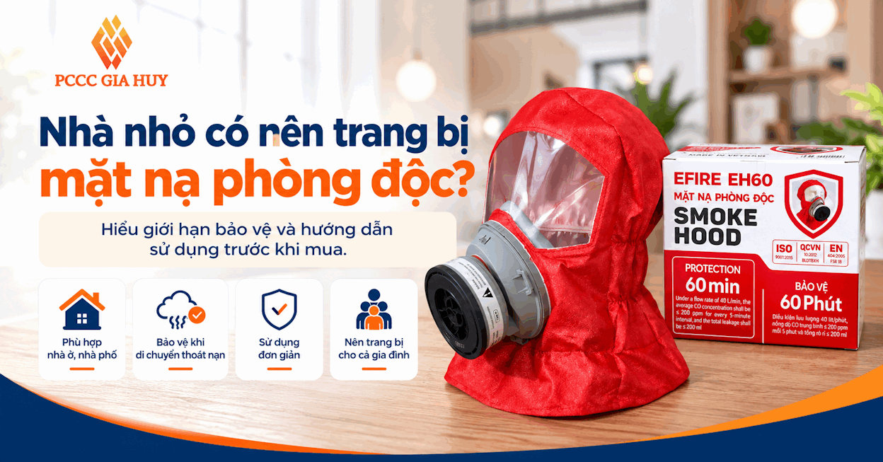 Mặt nạ hỗ trợ thoát nạn