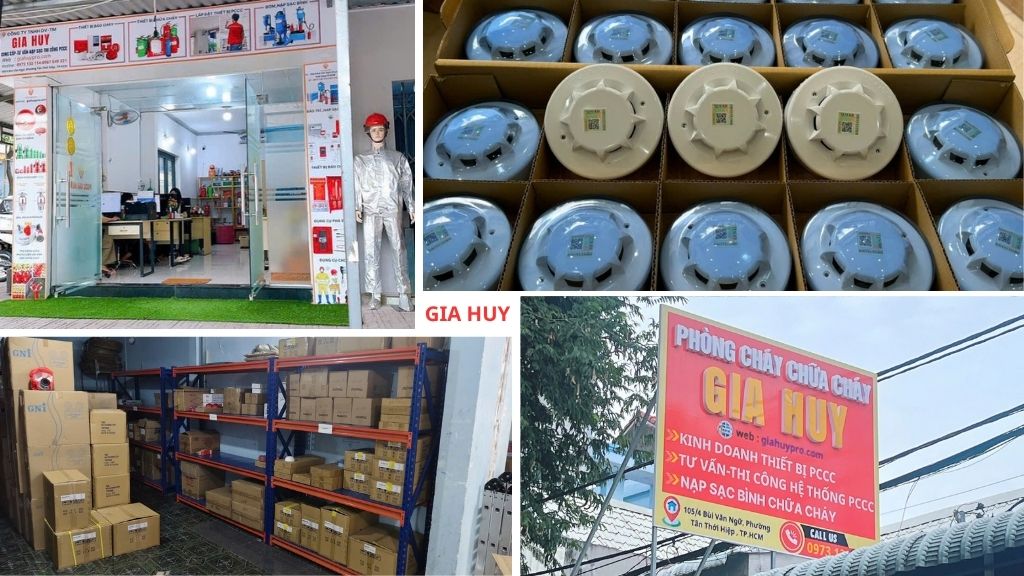 pccc gia huy cung cấp thiết bị báo cháy liên kết uy tín