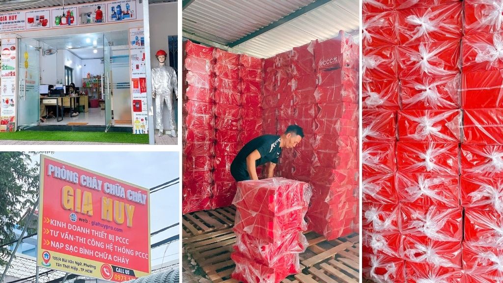 pccc gia huy cung cấp tủ chữa cháy và giá kệ số lượng lớn và giá cạnh tranh