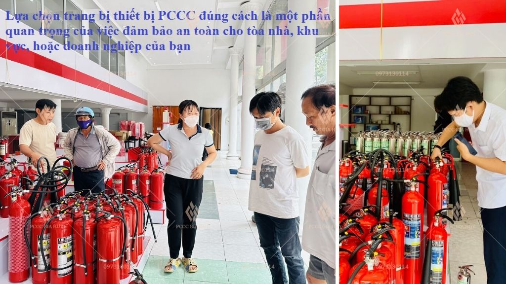 Hướng dẫn cách lựa chọn thiết bị PCCC phù hợp