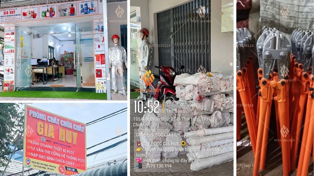 pccc gia huy địa chỉ cung cấp dụng cụ phá dỡ và thiết bị chữa cháy thô sơ số lượng lớn
