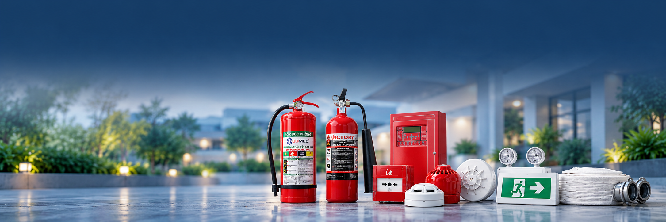Thiết bị phòng cháy chữa cháy Gia Huy tại công trình